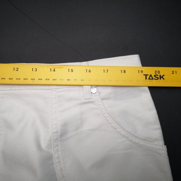 Nakad Ladies Size 13 White Zipper & Button Closure Lightweight Skirt - Picture 10 of 11